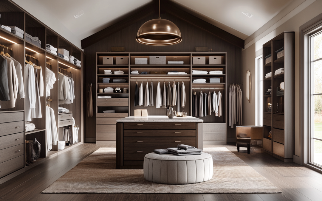 Custom Storage Designs for Your Master Closet